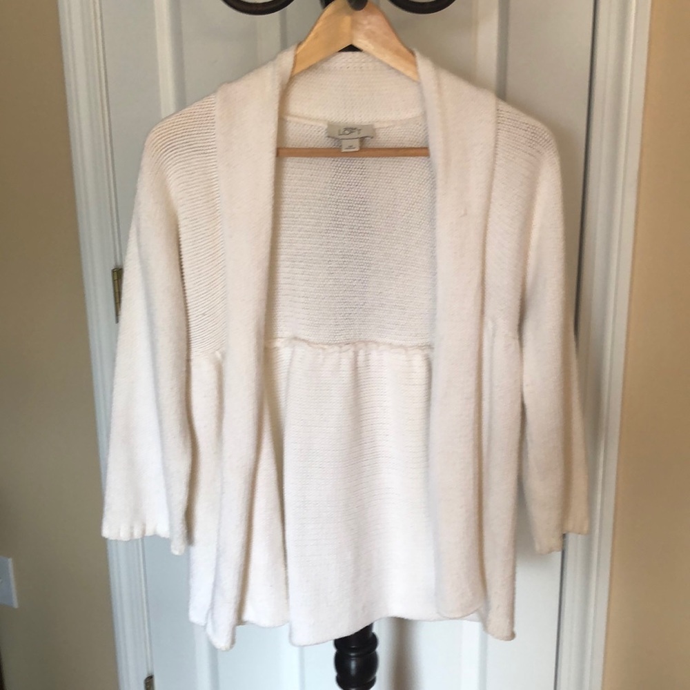 Ann Taylor Loft Babydoll swing sweater